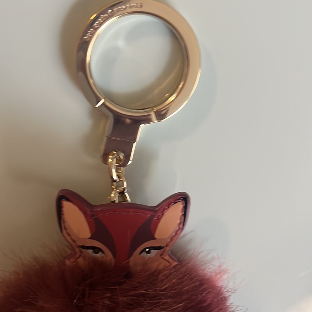 Kate Spade Puff Fox Key Fob - Picture 2 of 7